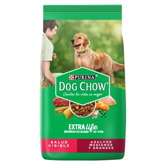 Dog Chow Adulto Mediano y Grande 21 Kg