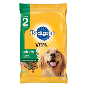 pedigree para perros con vegetales