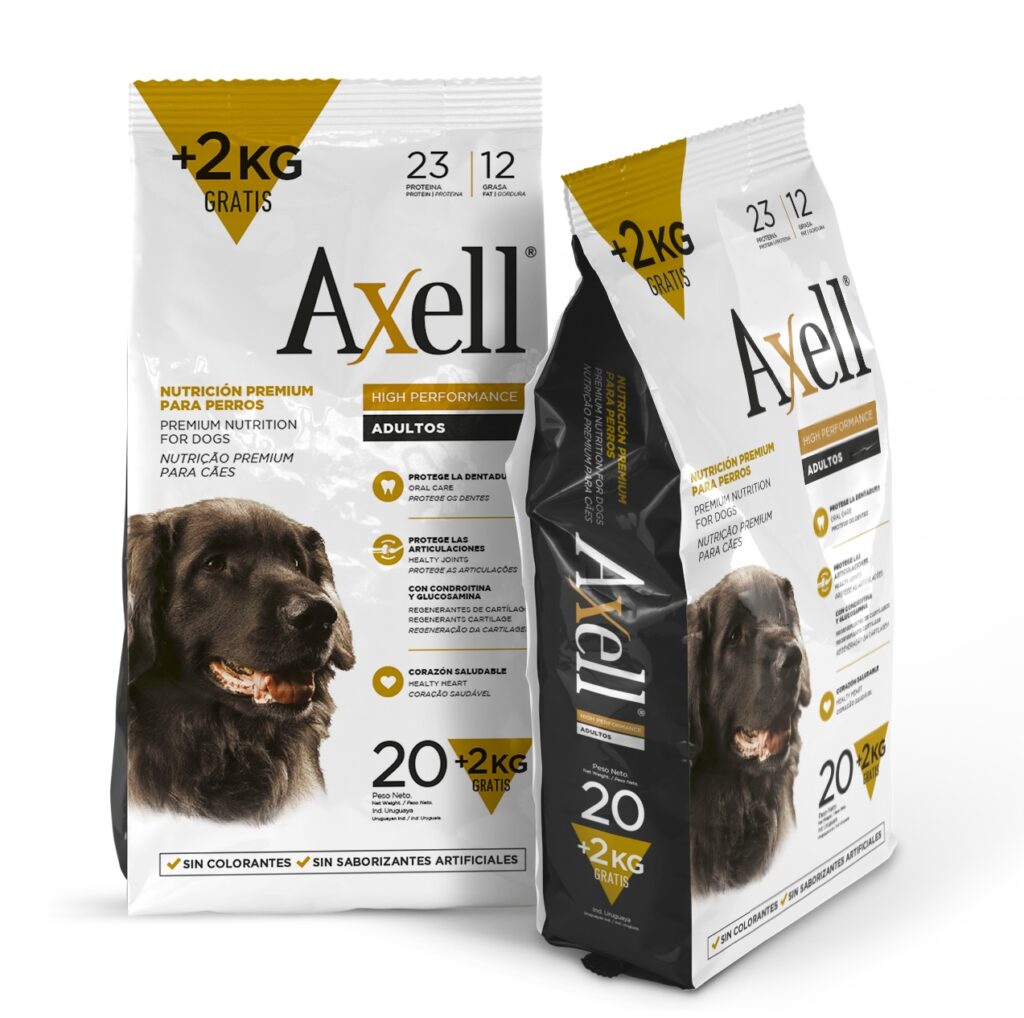 Axell Adulto High Performance 22 Kg + Snacks - Racionya
