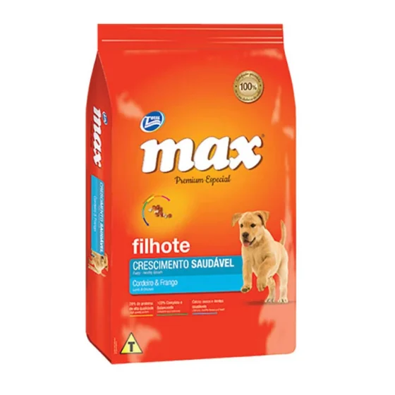 Max Cachorros Crecimiento Saludable Pollo 22 Kg