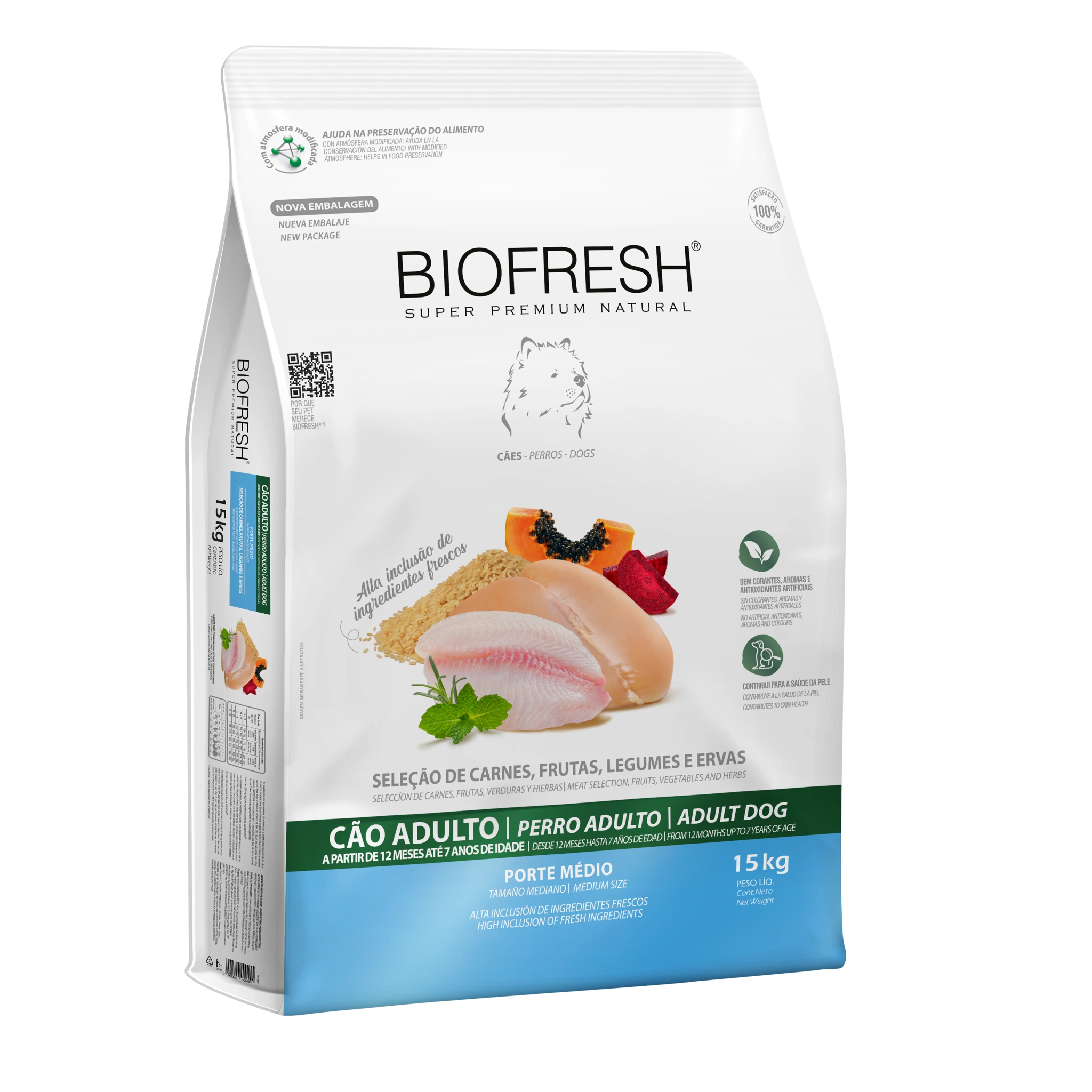 Biofresh Adulto Razas Medianas 15 Kg +Tarrina 1 biofresh adulto medio