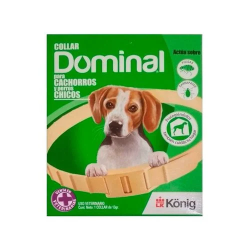 collar dominal pulgas chico