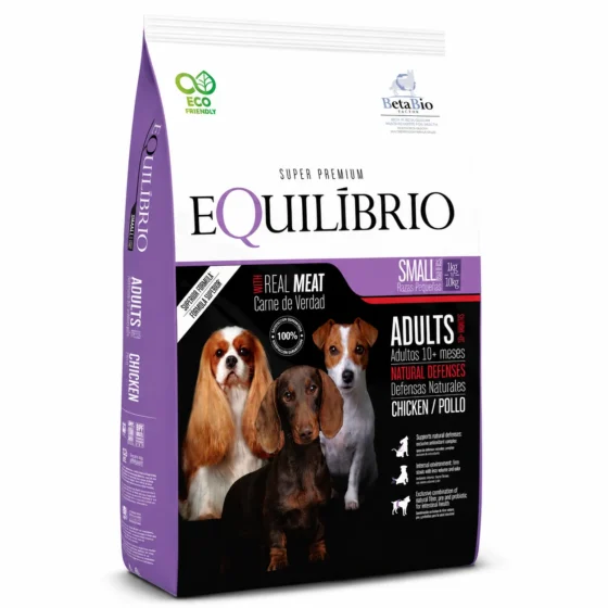 equilibrio adulto raza pequeña