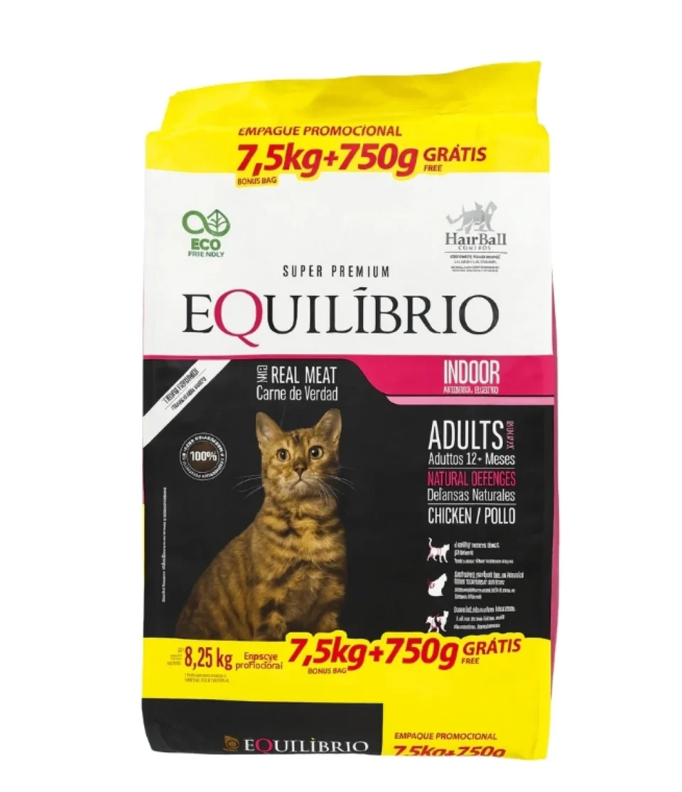 Equilibrio Gato Adulto 8,25 Kg +churu