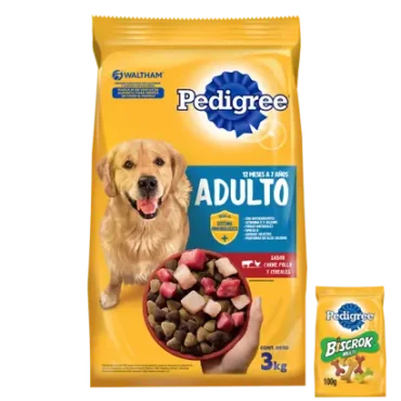 Racionya Alimentos para mascotas 5 pedigree adulto