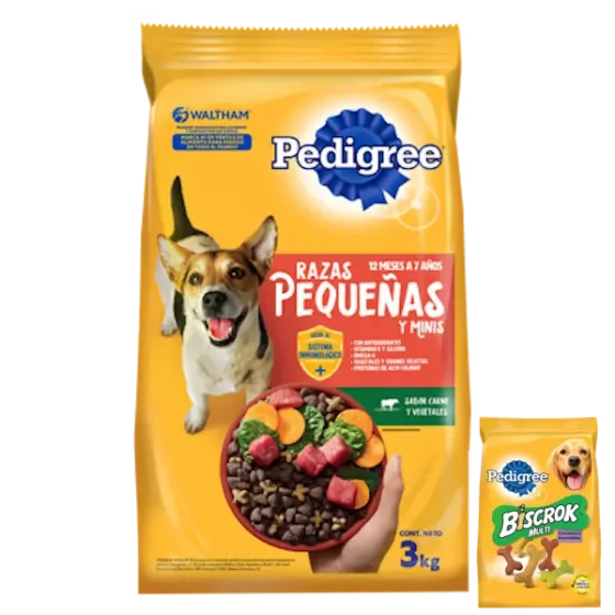 Pedigree Adulto Razas Pequeñas 21 Kg