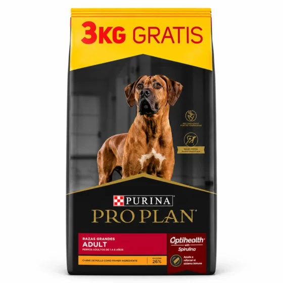 Pro Plan Adulto Raza Grande 15+3 Kg