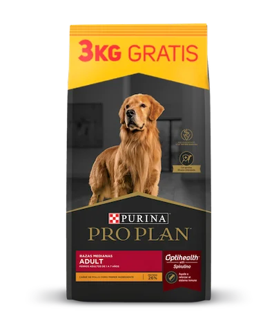pro plan adulto raza mediana