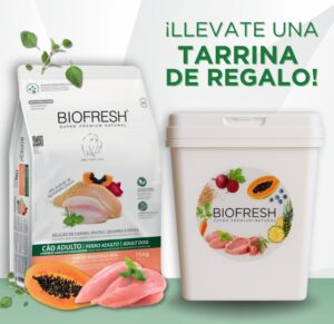Biofresh Adulto Razas Pequeñas y Mini 15 Kg +Tarrina 2 biofresh adulto mini