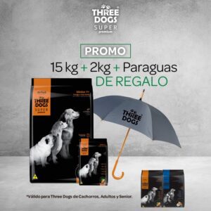 three dogs senior oferta