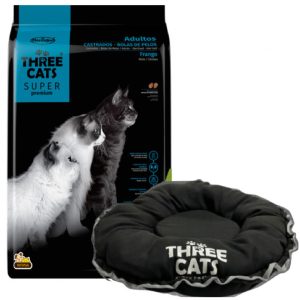 three cats super premium bola de pelo