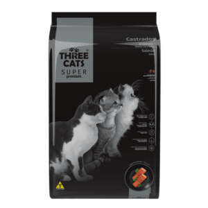 three cats super premium salmon