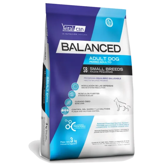 balanced adulto raza pequeña