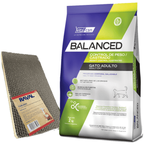 balanced gato control de peso