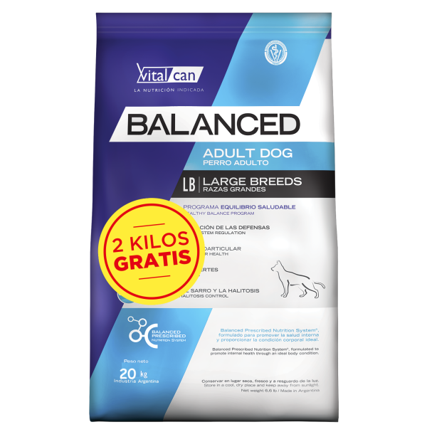 balanced perro adulto