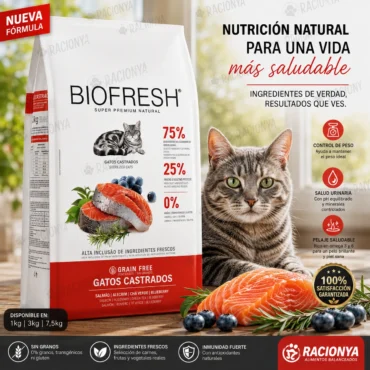 biofresh gato castrado salmon