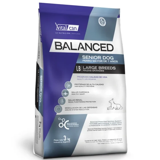 Vitalcan balanced senior raza grande