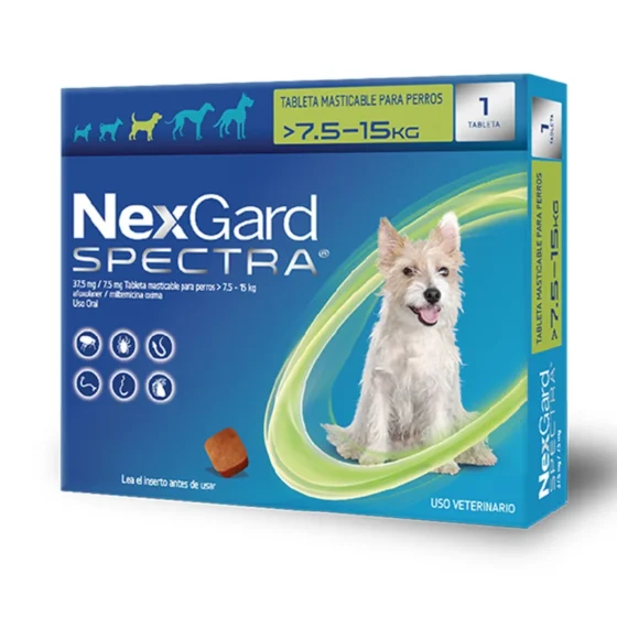 Pulgas y Garrapatas Pastilla nexgard