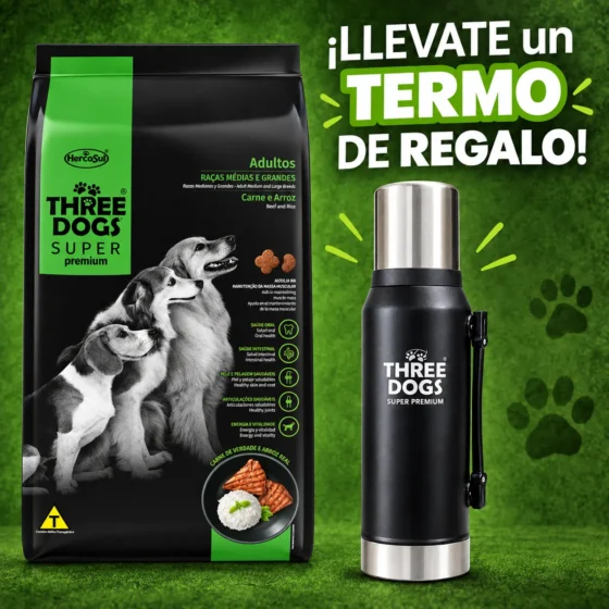 three dogs adulto
