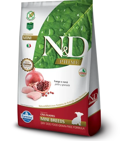 N&D Prime Puppy Pollo y Granada Mini 10,1 Kg