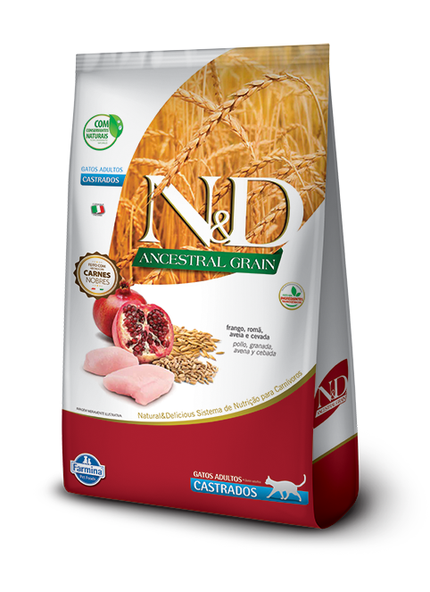 N&D Ancestral Feline Adulto Castrado 7,5 Kg