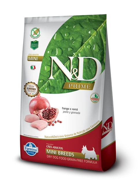 N&D Prime adulto mini pollo y granada
