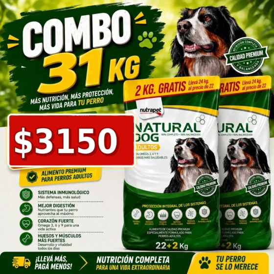 natural dog combo