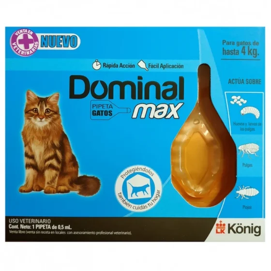 dominal max gatos hasta 4 kg