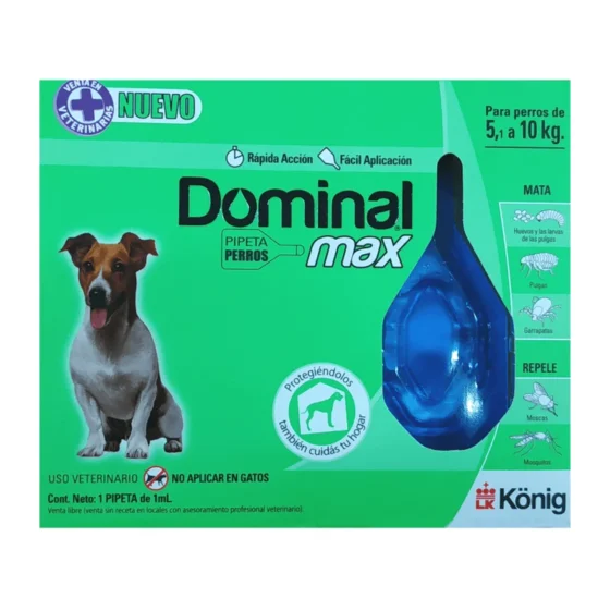 dominal max perro hasta 10 kg