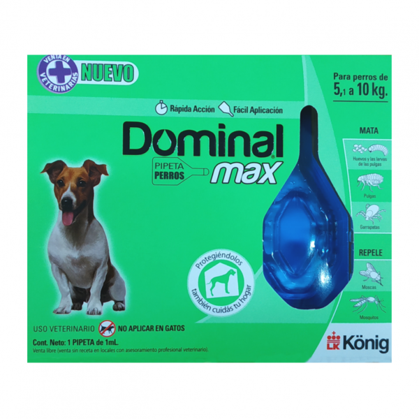 dominal max perro hasta 10 kg