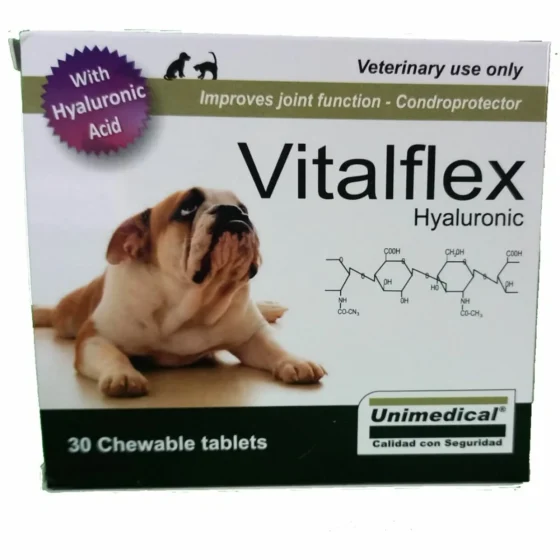 Vitalflex Hyaluronic Condoprotector 30 Comprimidos