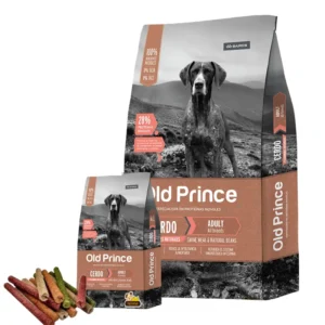 old prince cerdo y legumbres