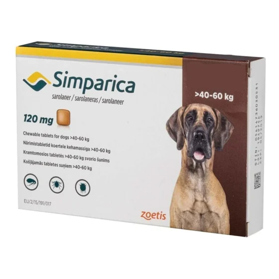 simparica anti pulgas y garrapatas