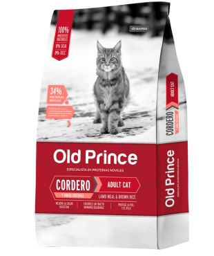 old prince gato adulto cordero