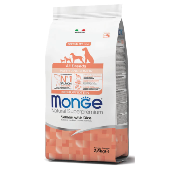 monge puppy salmon