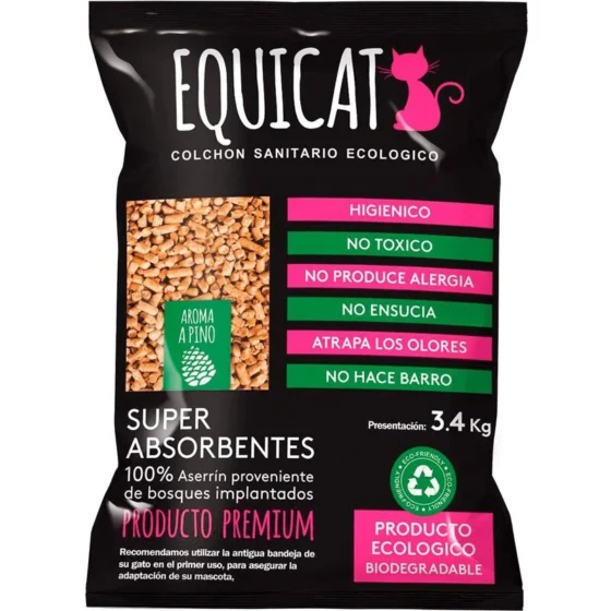 Sanitario Ecologico Equicat 3,4 Kg