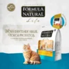 Fórmula Natural Life Gato Castrado Pollo 10 Kg + Salsa para gato de regalo