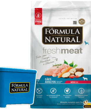 formula natural fresh meat adulto raza mediana