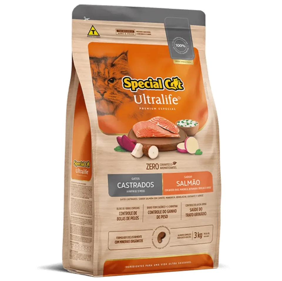 Special Cat Ultralife Castrado Salmón