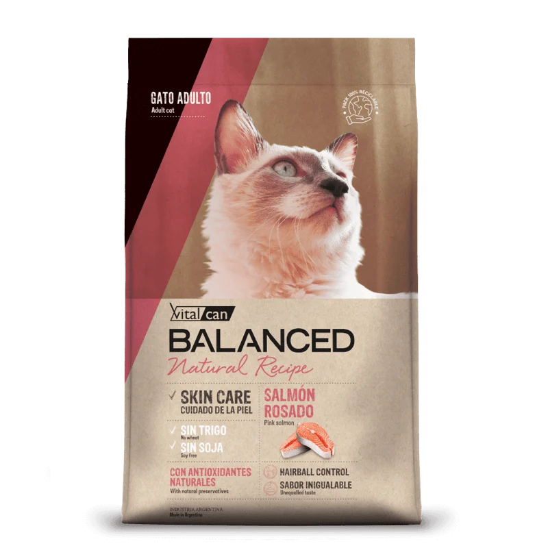 Balanced Natural Recipe Salmón para Gato