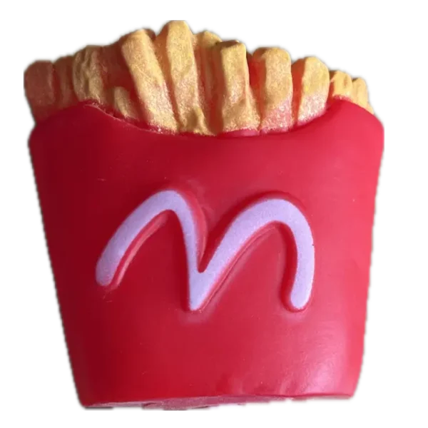 juguete mordedor papas fritas