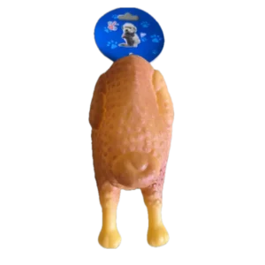 juguete mordedor pollo