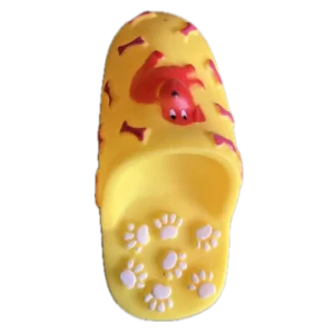 juguete mordedor zapatilla
