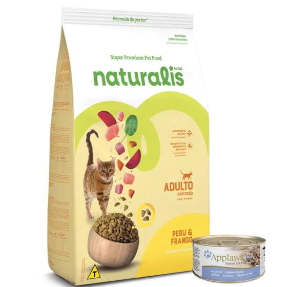 naturalis gato castrado pollo