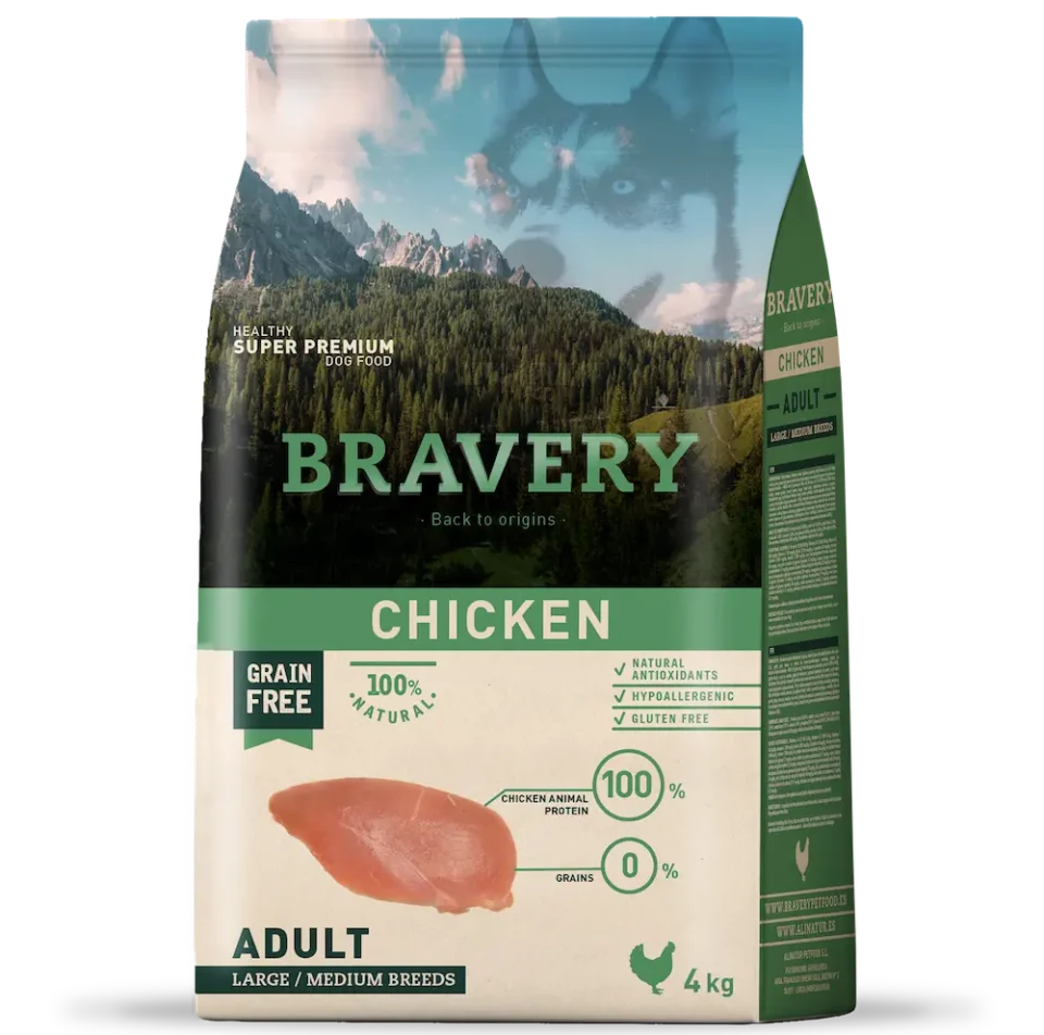 Bravery Adult Chicken Large Medium