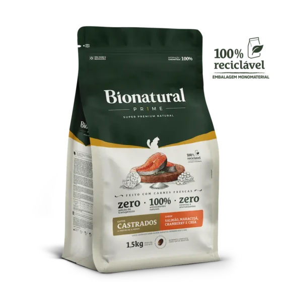 bionatural prime gato castrado