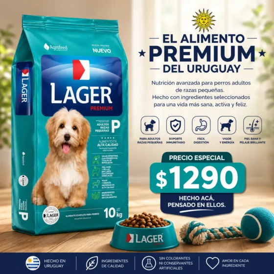 Lager Adulto Raza Pequeña Premium