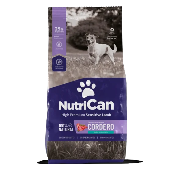 Nutrican Cordero Adulto High Premium Raza Peq. 7 Kg