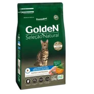 Racionya Alimentos para mascotas 16 goldeN seleccion natural gato