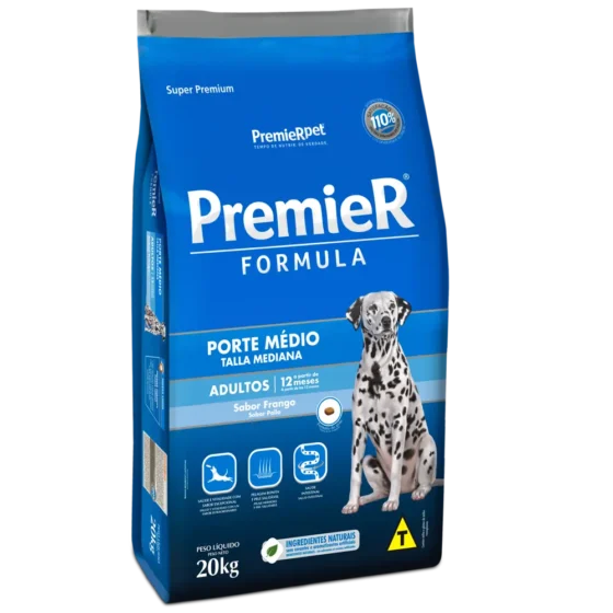 PremieR Formula Perros Adultos Talla Mediana Pollo 20 Kg
